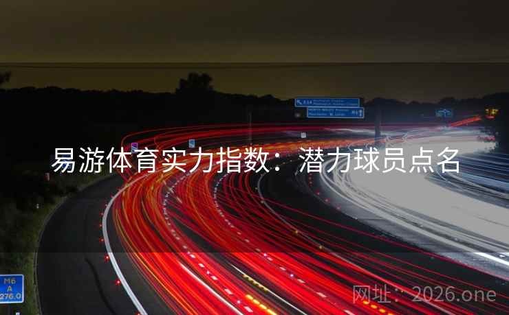 易游体育实力指数：潜力球员点名
