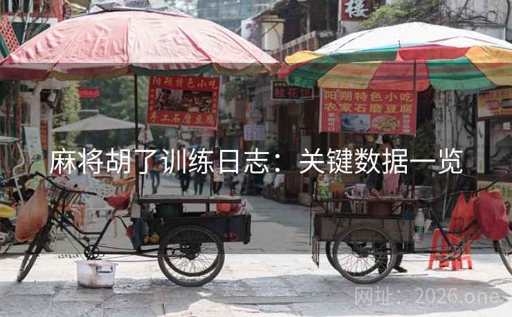 麻将胡了训练日志：关键数据一览