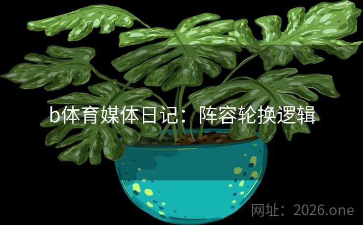 b体育媒体日记：阵容轮换逻辑