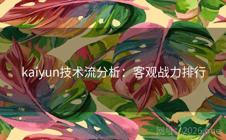 kaiyun技术流分析：客观战力排行
